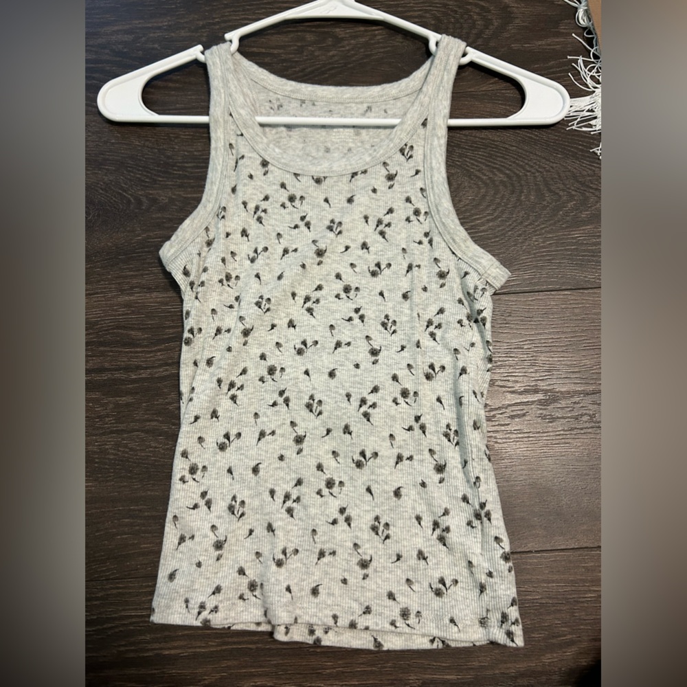 Floral American Eagle tank